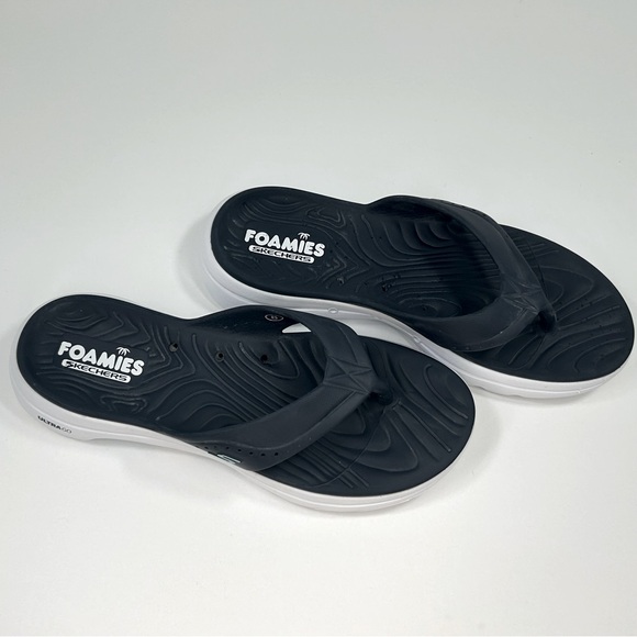 Skechers Ultra Go Flip Flop Sandals Size 8 Women’s - Picture 2 of 13